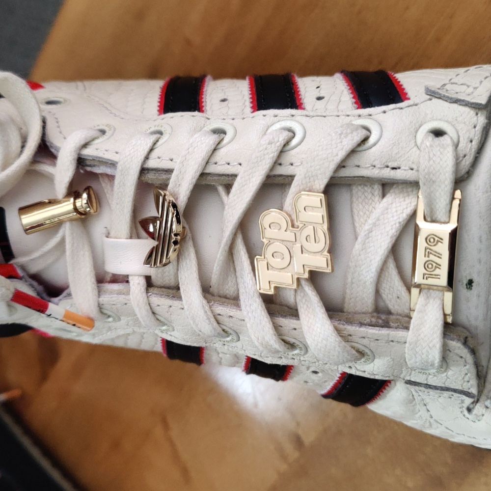 Limited Edition ESPN x Adidas Top Ten High Sports Center Colab Shoes Size 13 - Picture 13 of 15